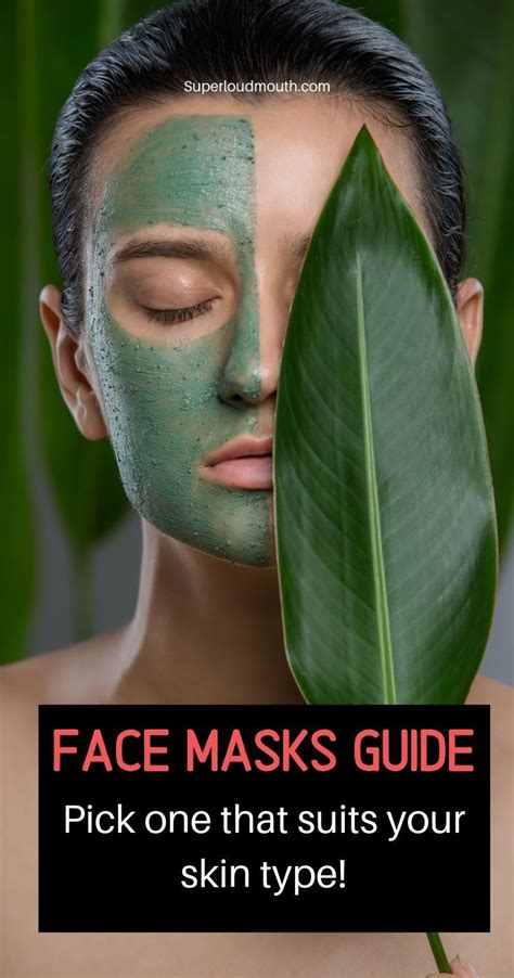 Facial masks guide different types of facemasks and which one is best ...