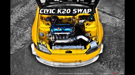 Honda Civic 1999 B Series Engine Swap