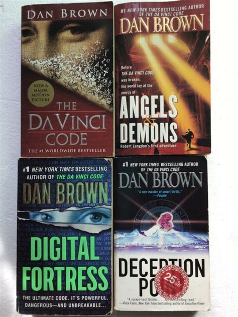 LOT OF 4 DAN BROWN PB NOVELS--FREE SHIPPING | eBay | Dan brown, Novels, Dan