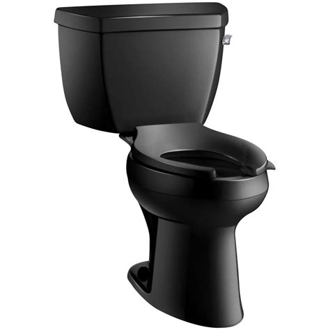 KOHLER Highline Classic 2-piece 1.6 GPF Single Flush Elongated Toilet ...