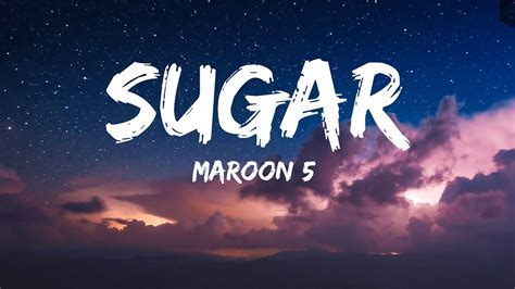 Maroon 5 - Sugar (Lyrics) - YouTube