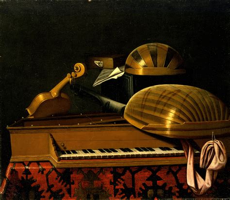 File:Bartholomeo Bettera - Still Life with Musical Instruments and Books - Google Art Project ...