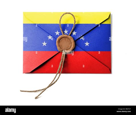 The Venezuelan flag Stock Photo - Alamy