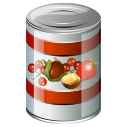Canned food Vector Icons free download in SVG, PNG Format
