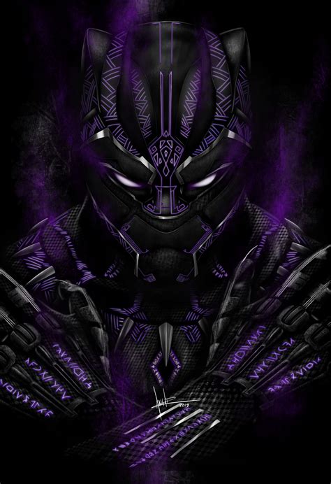 ArtStation - Black Panther fan art