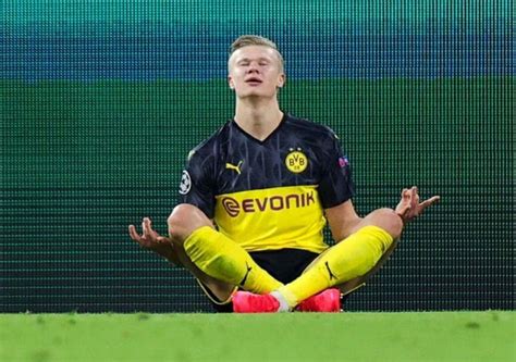 Erling Haaland Meditation "i'm happy psg copied my meditation celebration" - PRO BIKE BLOG