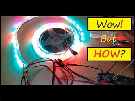 How to Make DIY Music Reactive RGB LED Strip WS2812B || Music ...