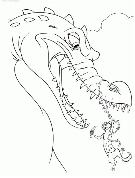 Ice Age Coloring Pages - Best Coloring Pages For Kids | Dinosaur ...