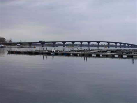 Lake Champlain at Rouses Point, New York