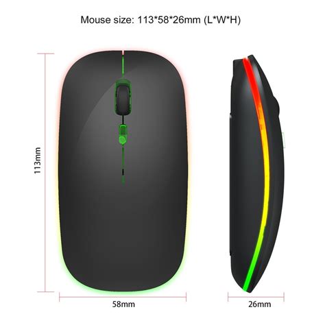 M40 2.4G Wireless Mouse DPI Adjustment Rechargeable Office Silent Mouse ...