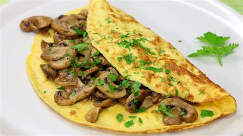 Mushroom Omelet Recipe