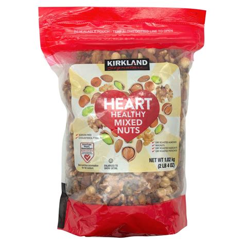 Kirkland Signature Heart Healthy Mixed Nuts — Snackathon Foods