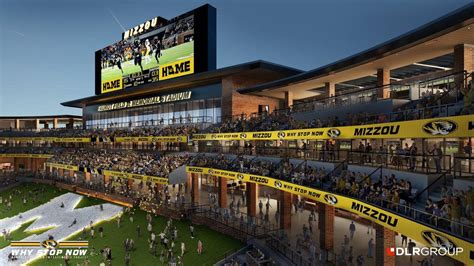 Mizzou football stadium will have new look, more seats after north end ...