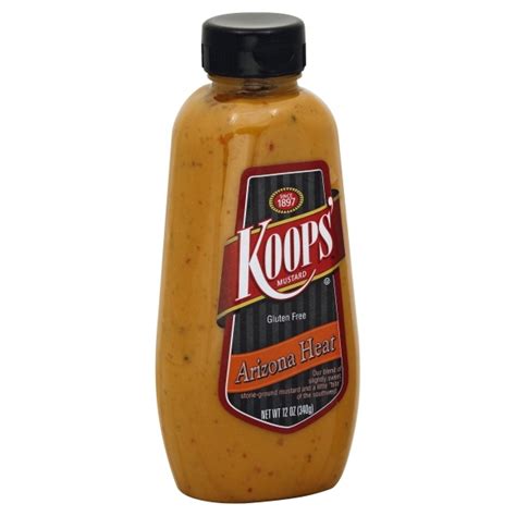 Koops' Arizona Heat Mustard, 12 oz - Walmart.com