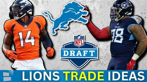 Detroit Lions Trade Rumors: 5 NFL Trade Ideas Ft Courtland Sutton ...