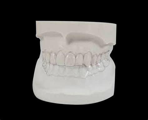 Invisible/Clear Plastic Retainers/Orthodontic Retainer/Removable Appliance Soft Inside Hard ...