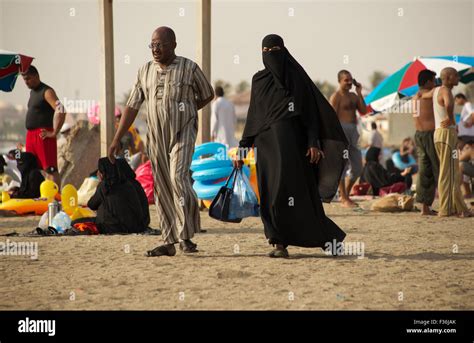 Saudi Arabian Women Beach