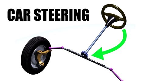 How Car Steering Works - Rack & Pinion - YouTube