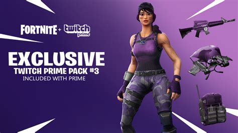 Fortnite Twitch Prime Wrap and Twitch Prime Pack #3 Concept - Fortnite ...