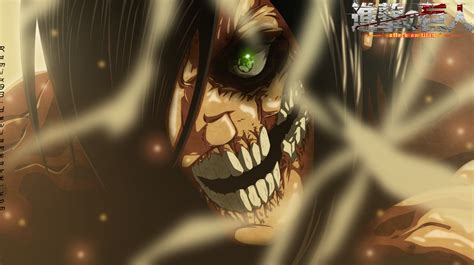 Download Eren Yeager Anime Attack On Titan HD Wallpaper by CursedIceDragon