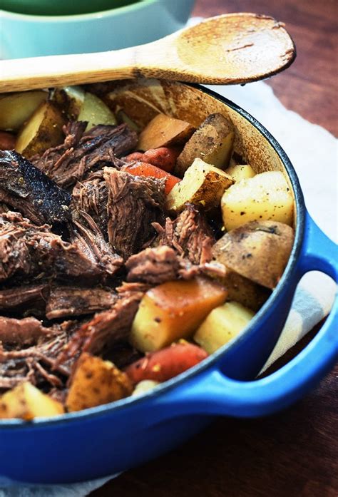 Dutch Oven Pot Roast Recipe - Design Corral