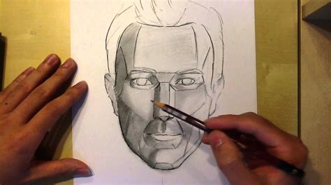 Tips on Drawing and Shading a Realistic Face - YouTube