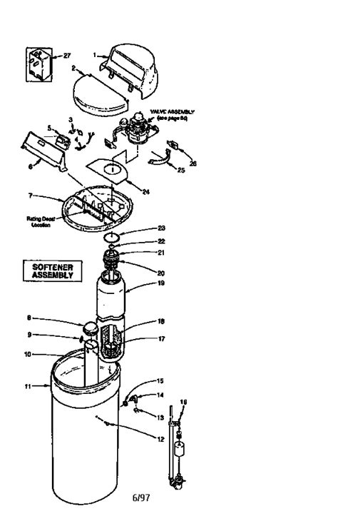 Water Softener: Parts Water Softener Diagram