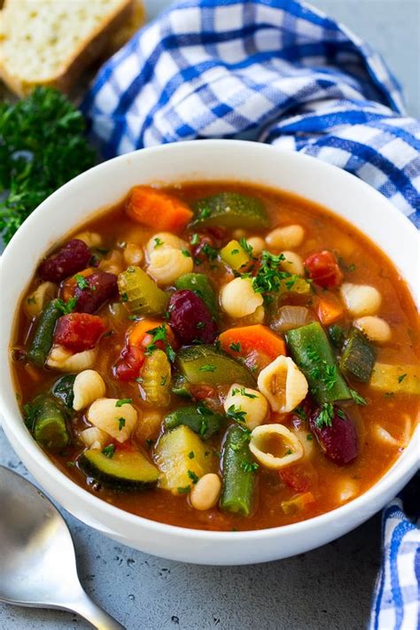 Olive Garden Minestrone Soup - Dinner at the Zoo