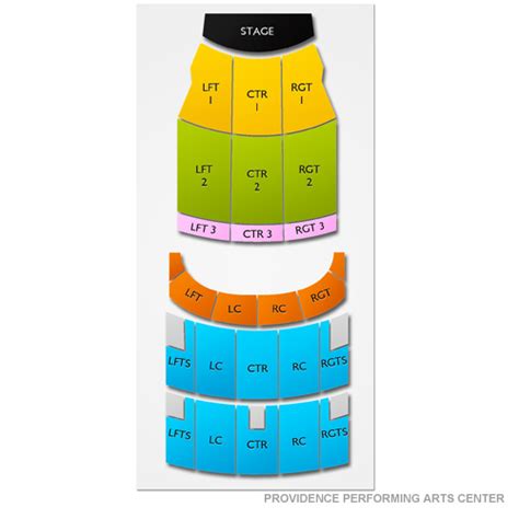 Providence Performing Arts Center, Providence, RI - Seating Chart ...