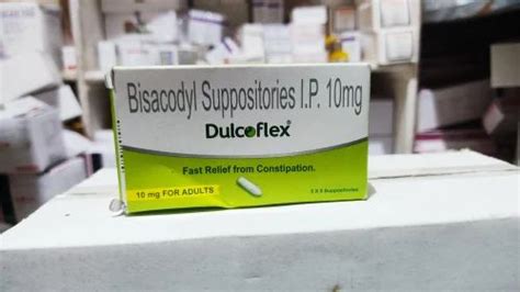 Bisacodyl Suppositories i.p., 10 mg at Rs 30/strip in Surat | ID ...