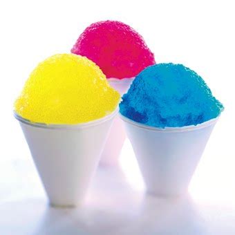 The color of my life: Snow Cones restricted to Summmer ONLY?!