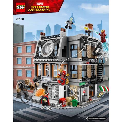 LEGO Sanctum Sanctorum Showdown Set 76108 Instructions | Brick Owl - LEGO Marketplace