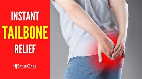 Tailbone Pain Relief IN SECONDS - YouTube