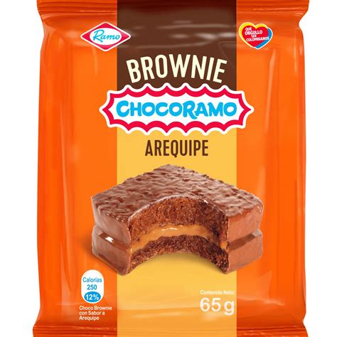 Brownie filled with Arequipe (Dulce de Leche) -3 Unds x 65g – Fruta Foods