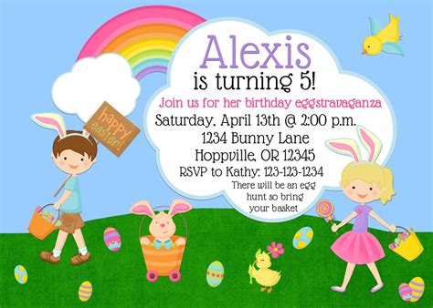 The top 25 Ideas About Easter Party Invitations - Home, Family, Style ...