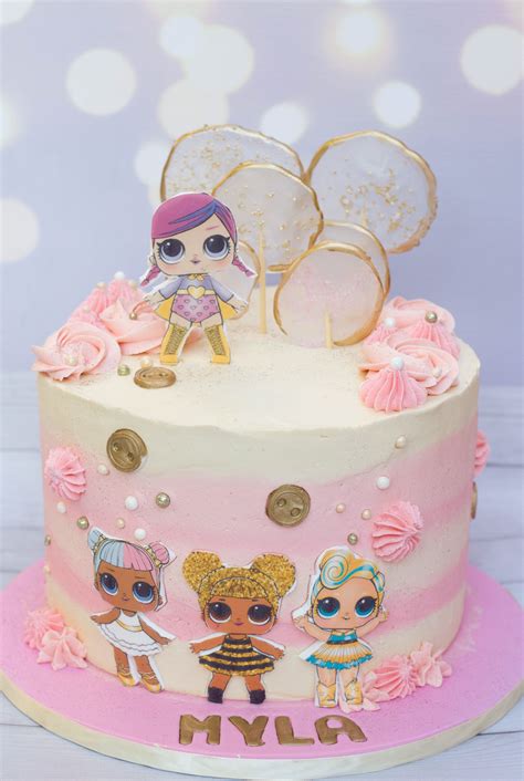 LOL dolls cake | Lol doll cake, Doll cake, Doll birthday cake