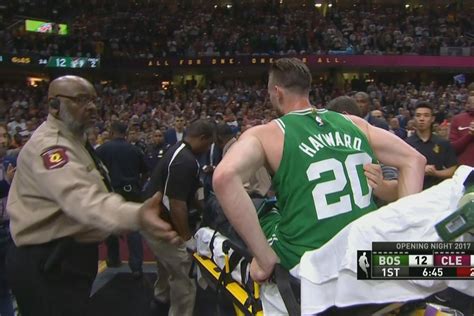 Celtics’ Gordon Hayward suffers horrific ankle injury in season opener ...