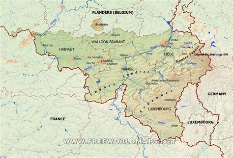Wallonia Maps