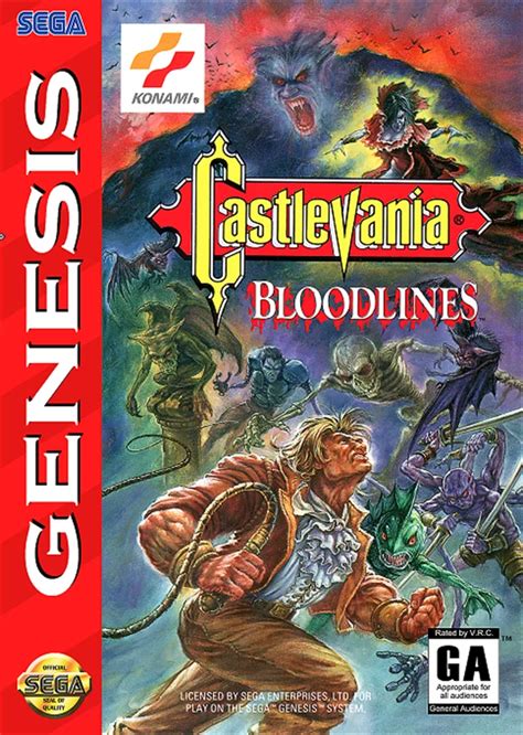 Скачать игру Castlevania: Bloodlines Sega Genesis / Mega Drive на ...