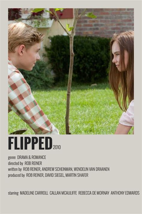 Flipped Movie Poster | Film posters minimalist, Movie posters ...