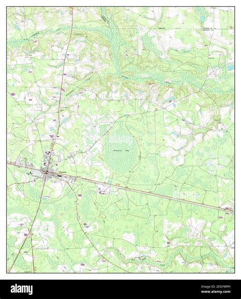 Pearson, Georgia, map 1971, 1:24000, United States of America by Timeless Maps, data U.S ...