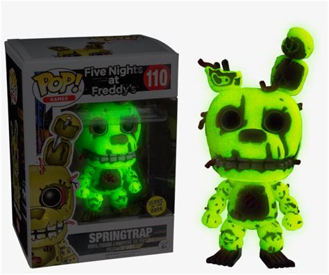 Five Nights At Freddy's - Fnaf Funko Pop Springtrap PNG Image ...