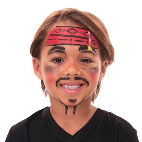 Captain Jack Sparrow Face Paint | Disney| Snazaroo