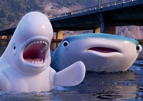 *BAILEY THE BELUGA WHALE (voiced by Ty Burrell) and DESTINY (voiced by Kaitlin Olson) ~ Finding ...