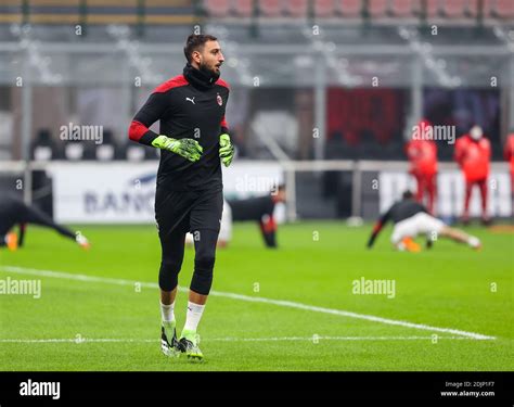 Gianluigi Donnarumma of AC Milan during the Serie A 2020/21 football ...