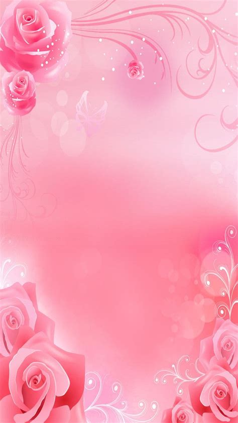 Romantic Pink Background Wedding Invitations H5 | Love pink wallpaper, Pink wallpaper ...