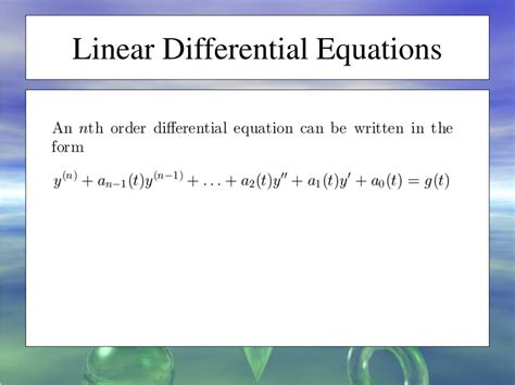 PPT - Differences Between Linear and Nonlinear Equations PowerPoint Presentation - ID:4055352