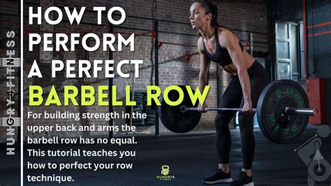 Barbell Row | Technique, Tutorial, Benefits – H4F