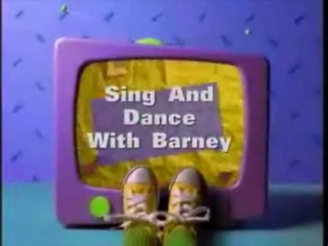 Sing And Dance With Barney Vhs