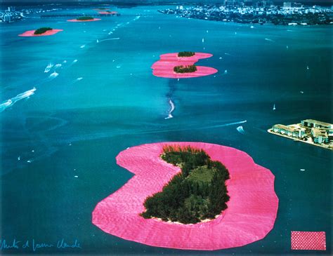 Christo & Jeanne-Claude, "Surrounded Islands, Biscayne Bay, Miami ...